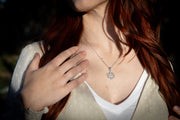 cremation jewelry snowflake